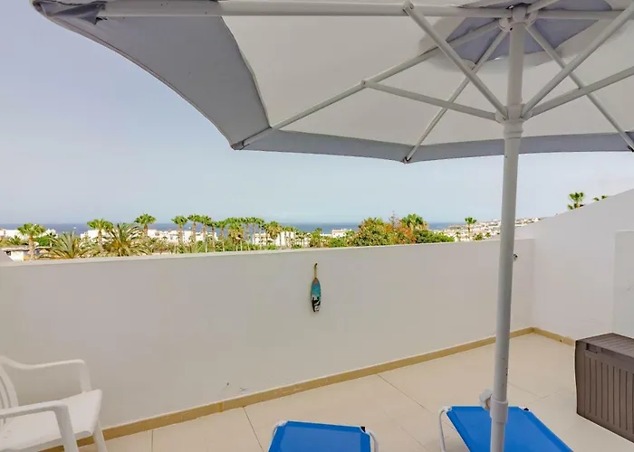 Heted Pool Seeview Lovely Big Near Siampark * Costa Adeje (Tenerife)